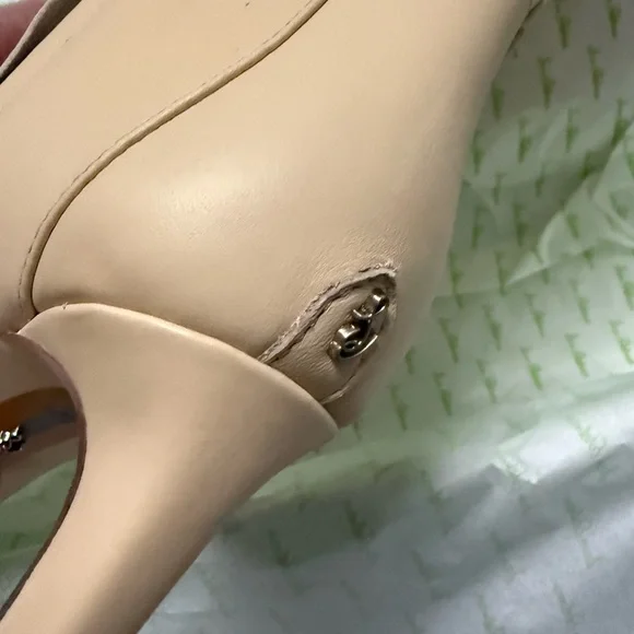 NEW- Sam Edelman Women's SHAUNA Off White Knee High Boots in Eggshell / Cream - Picture 9 of 17